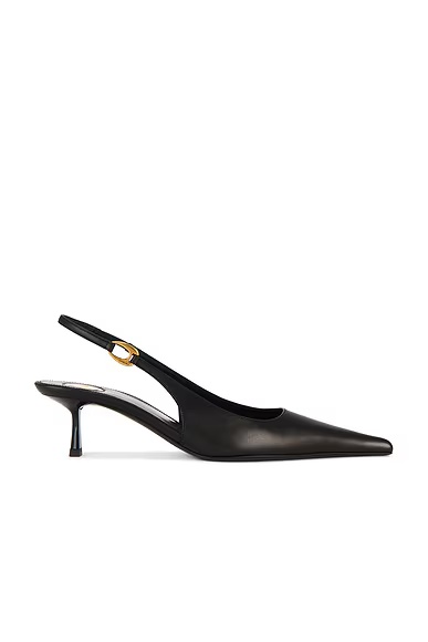 Casanova Kitten Heel Nero