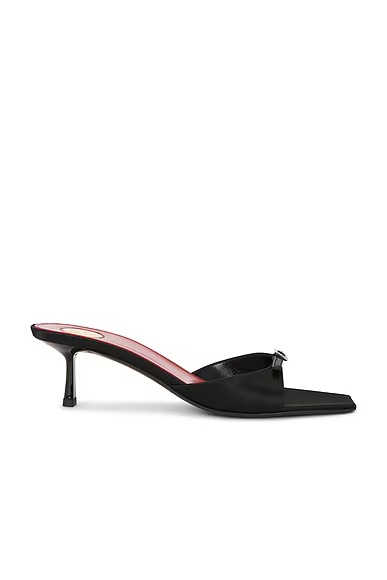 Lydia Kitten Heel Nero