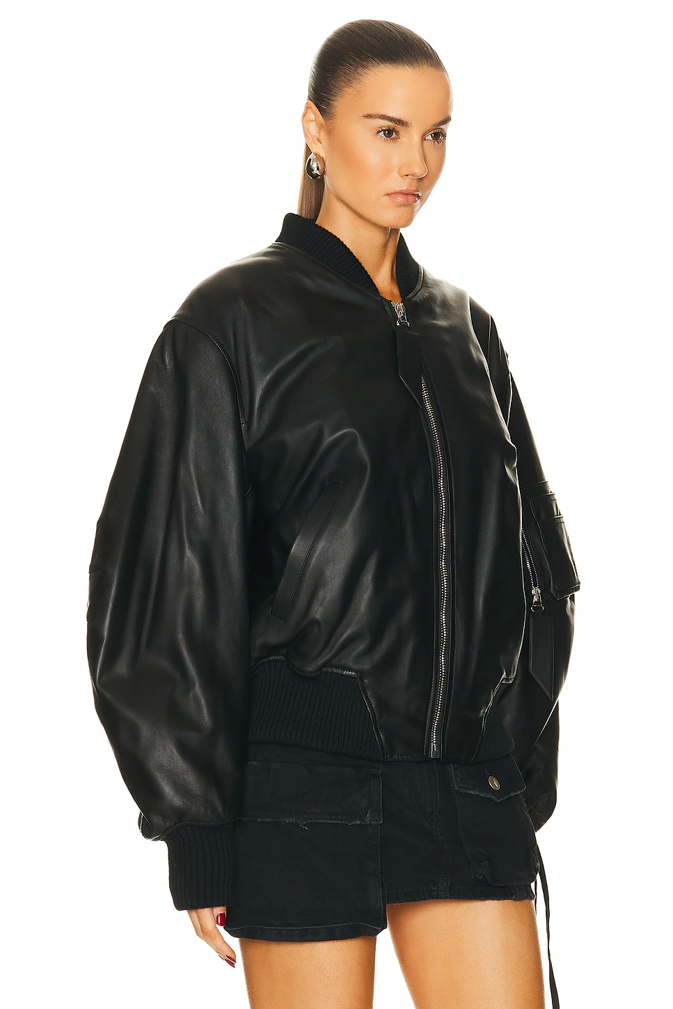 Anja Bomber Jacket Black