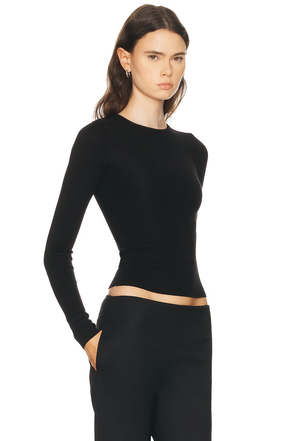 Cara Long Sleeve Shirt Black