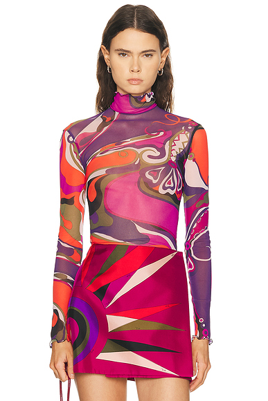 Long Sleeve Top Multicolor