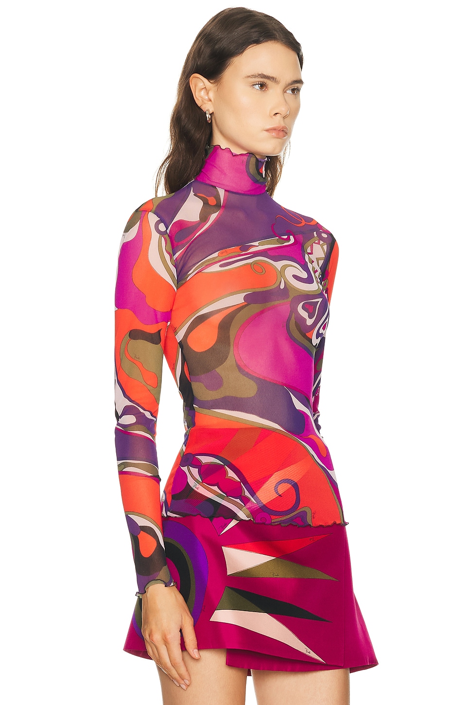 Long Sleeve Top Multicolor