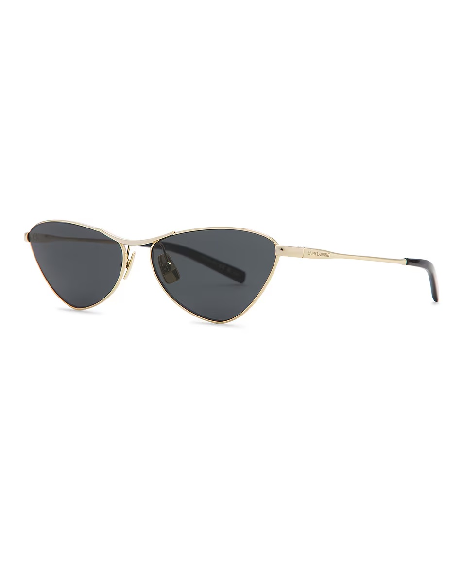 Cat Eye Sunglasses Gold & Black