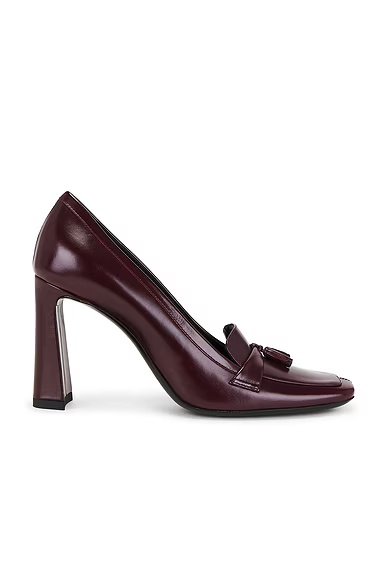 Costume Pump Vintage Bordeaux