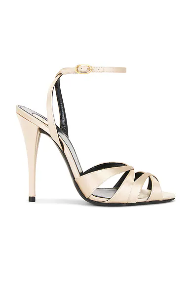 Touze Heeled Sandal Faint Pink