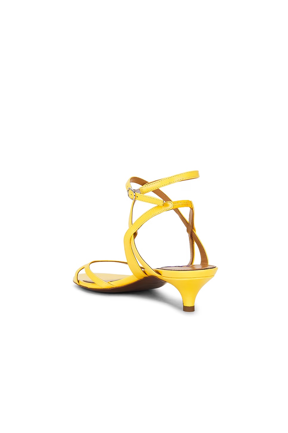 Clarke Kiiten Heel Sandal Royal Yellow