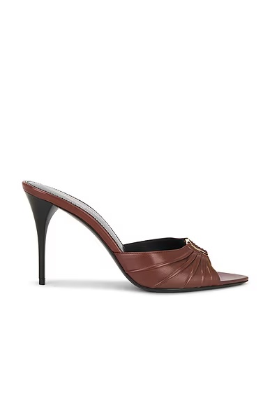 Babylone Mule Sandal Aesthetic Brown