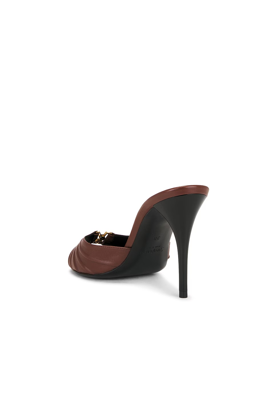 Babylone Mule Sandal Aesthetic Brown