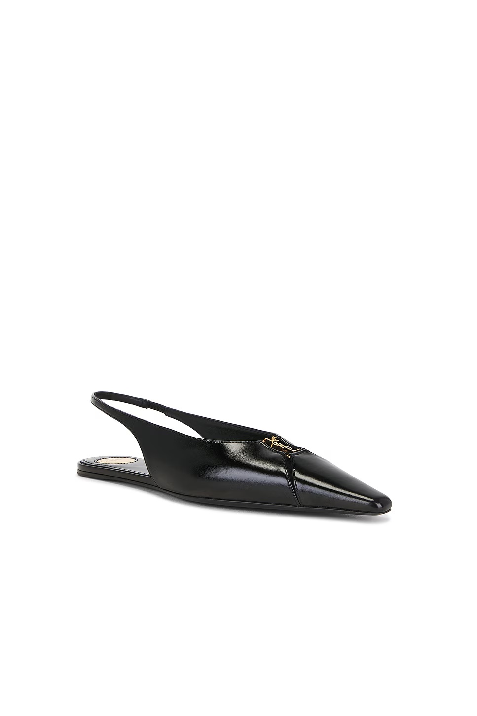 Babylone Slingback Flat Nero