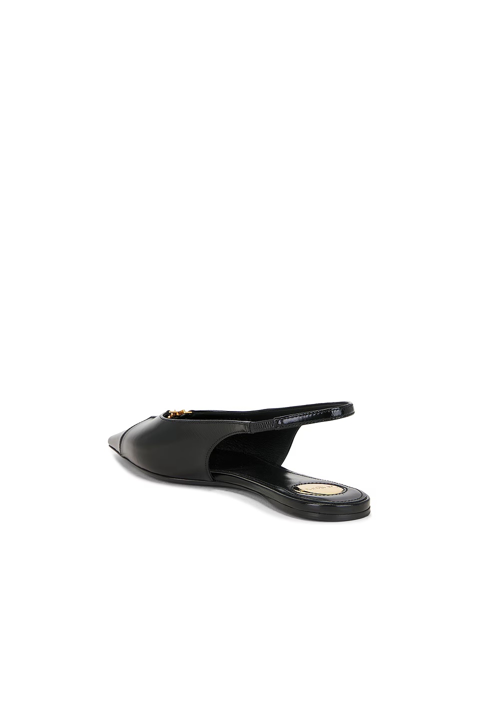 Babylone Slingback Flat Nero