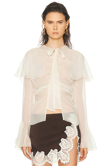 Stella Blouse Ecru