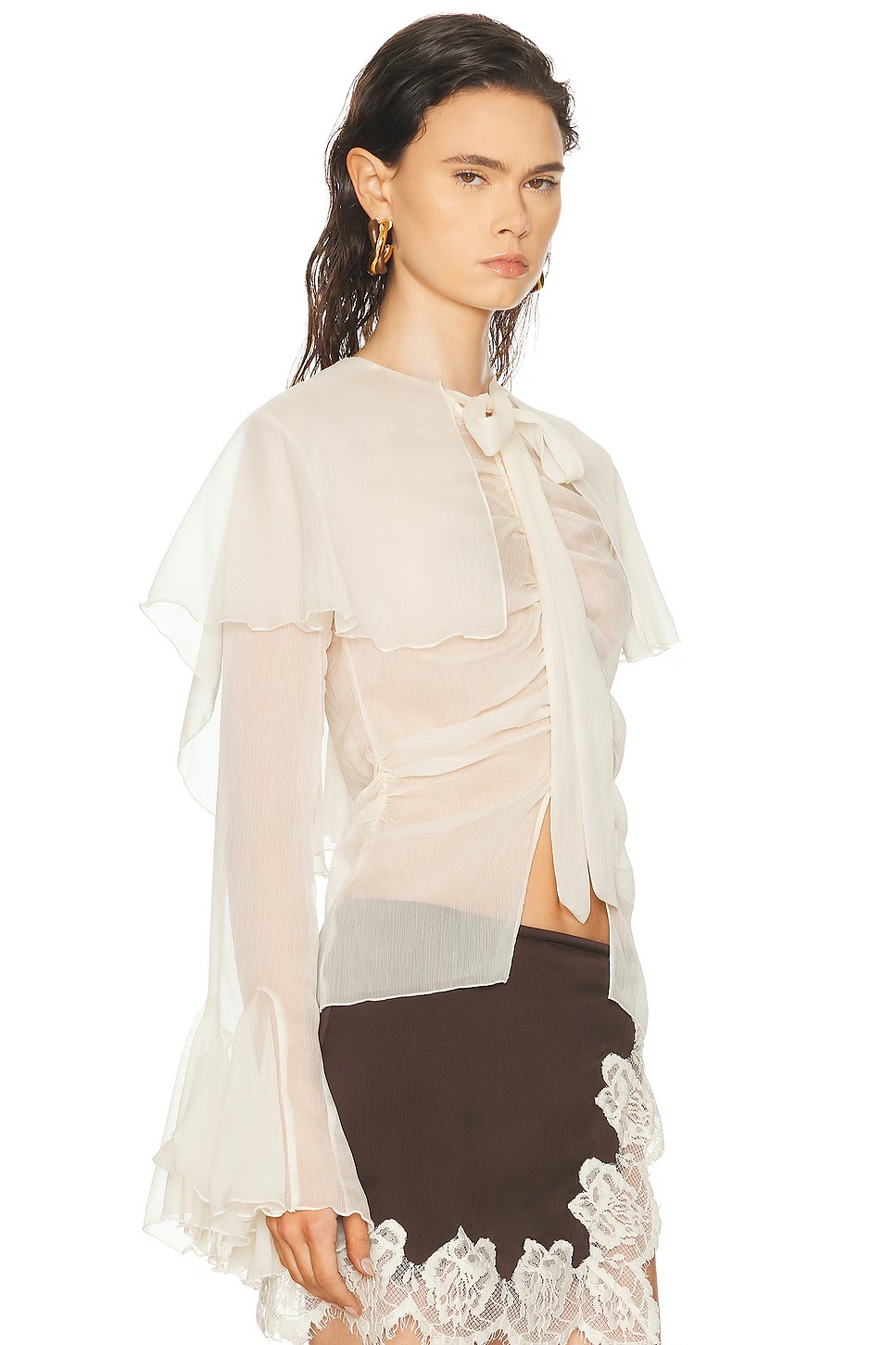 Stella Blouse Ecru