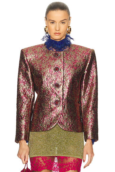Lady Jacket Rose Fonce & Rose Pale