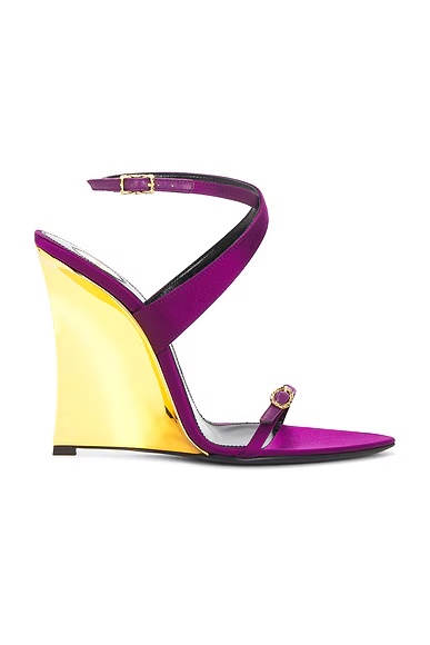 Gippy Wedge Sandal Cyclamen