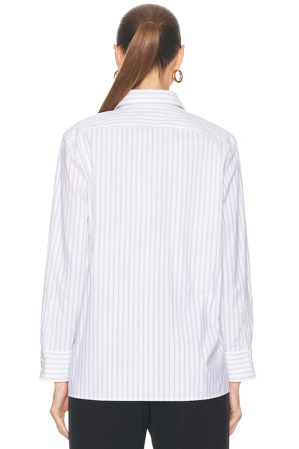 Button Up Top Craie Noir