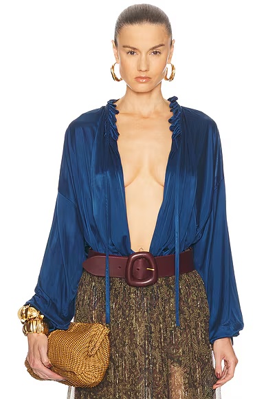 Blouse Petrol