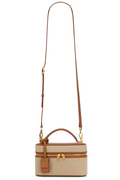 Vanity Bag With Strap Desert Dust & Brick