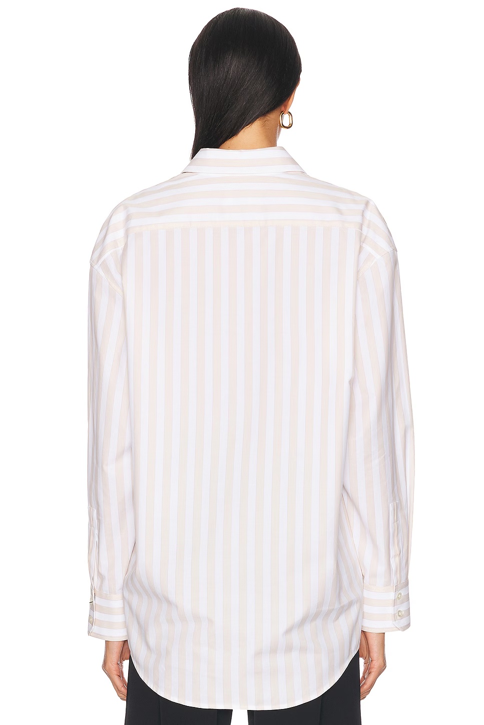 Button Up Top Craie Beige