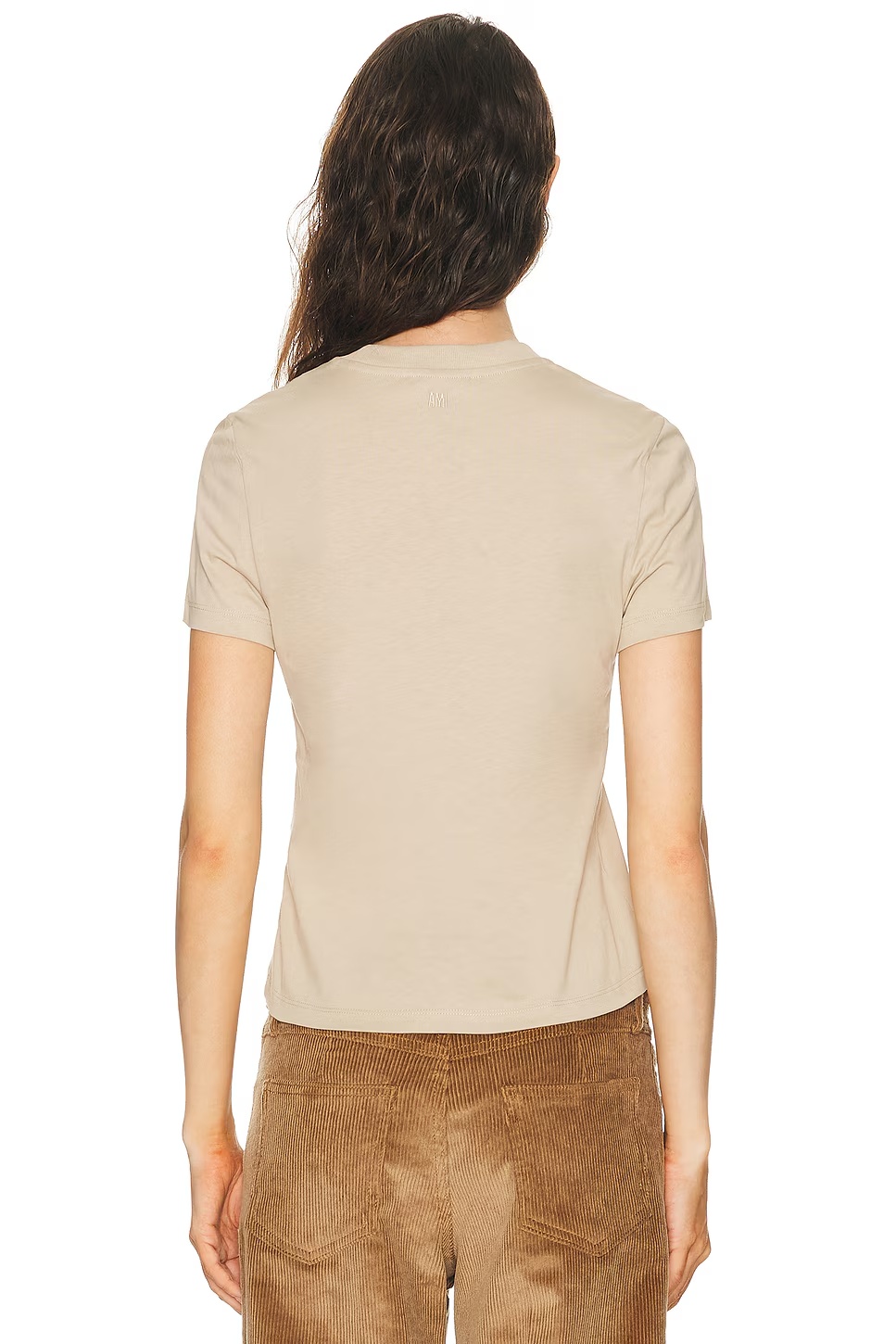 Short Sleeve T-Shirt White Coffee