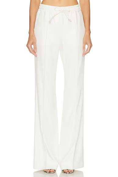 Fluid Tailored Joggers Cream