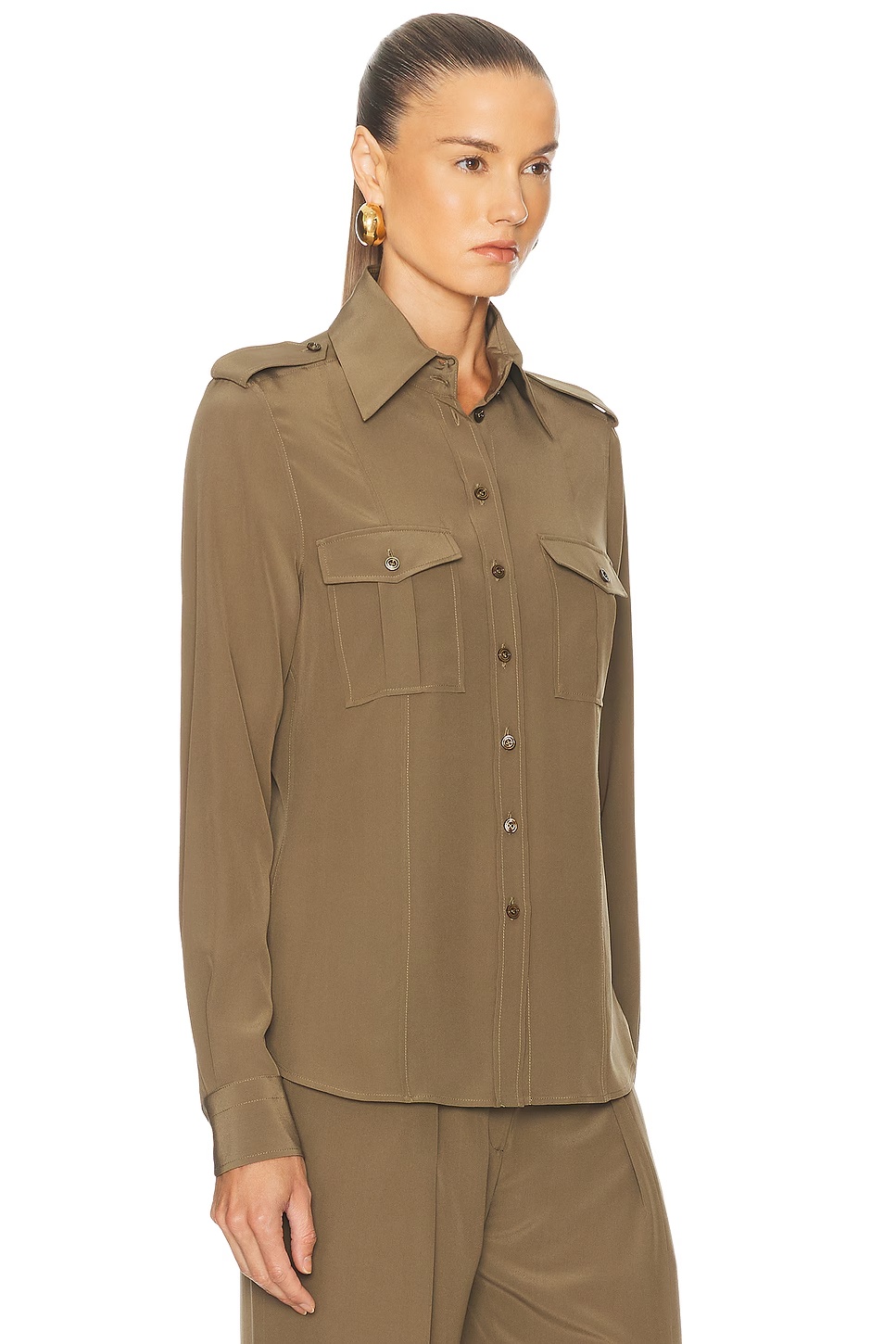 Military Shirt Khaki