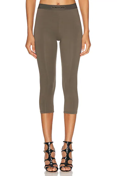 Modal Signature Yoga Pant Military