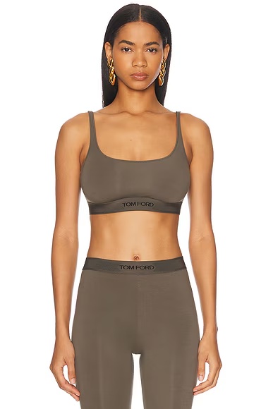 Modal Signature Bralette Military