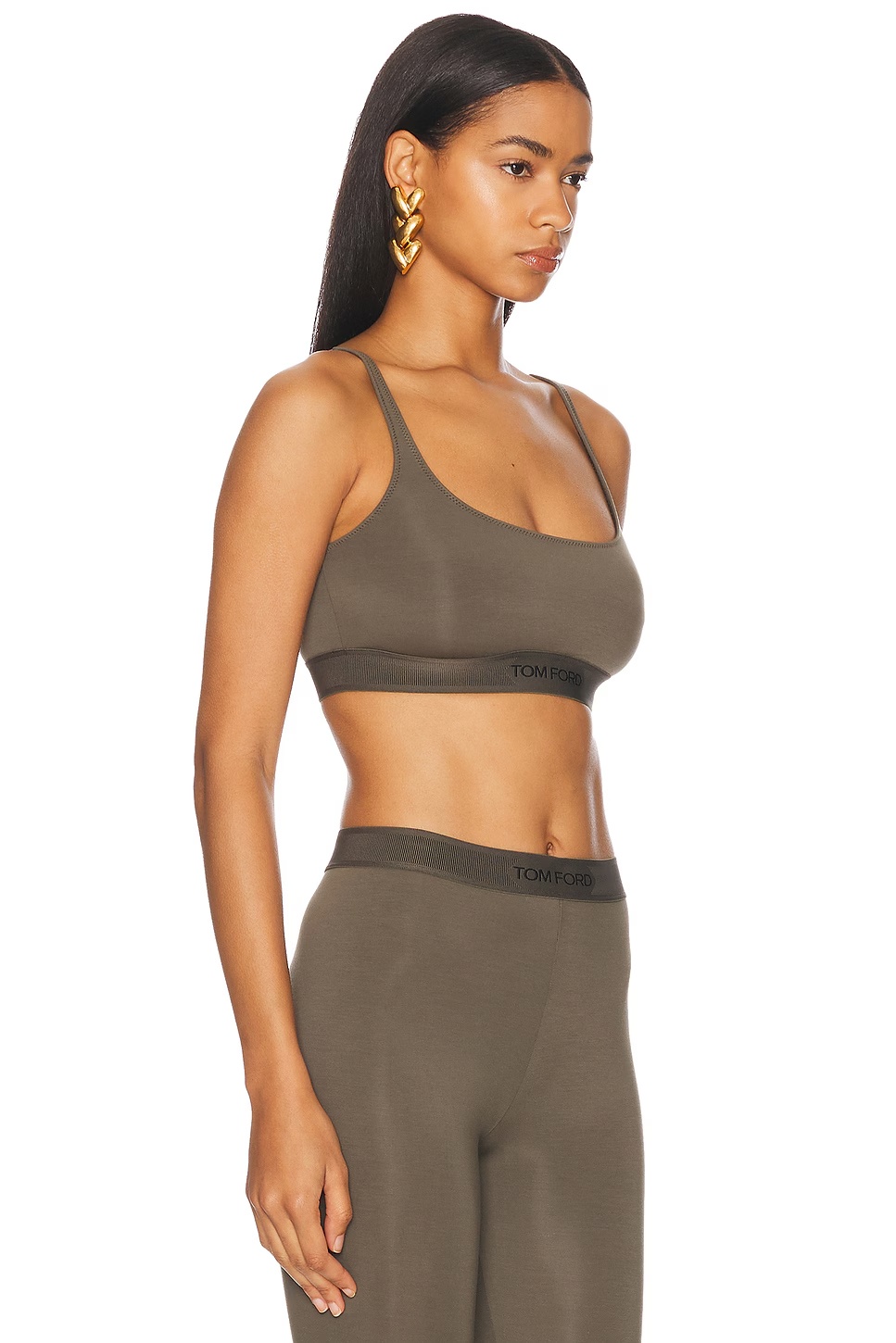 Modal Signature Bralette Military