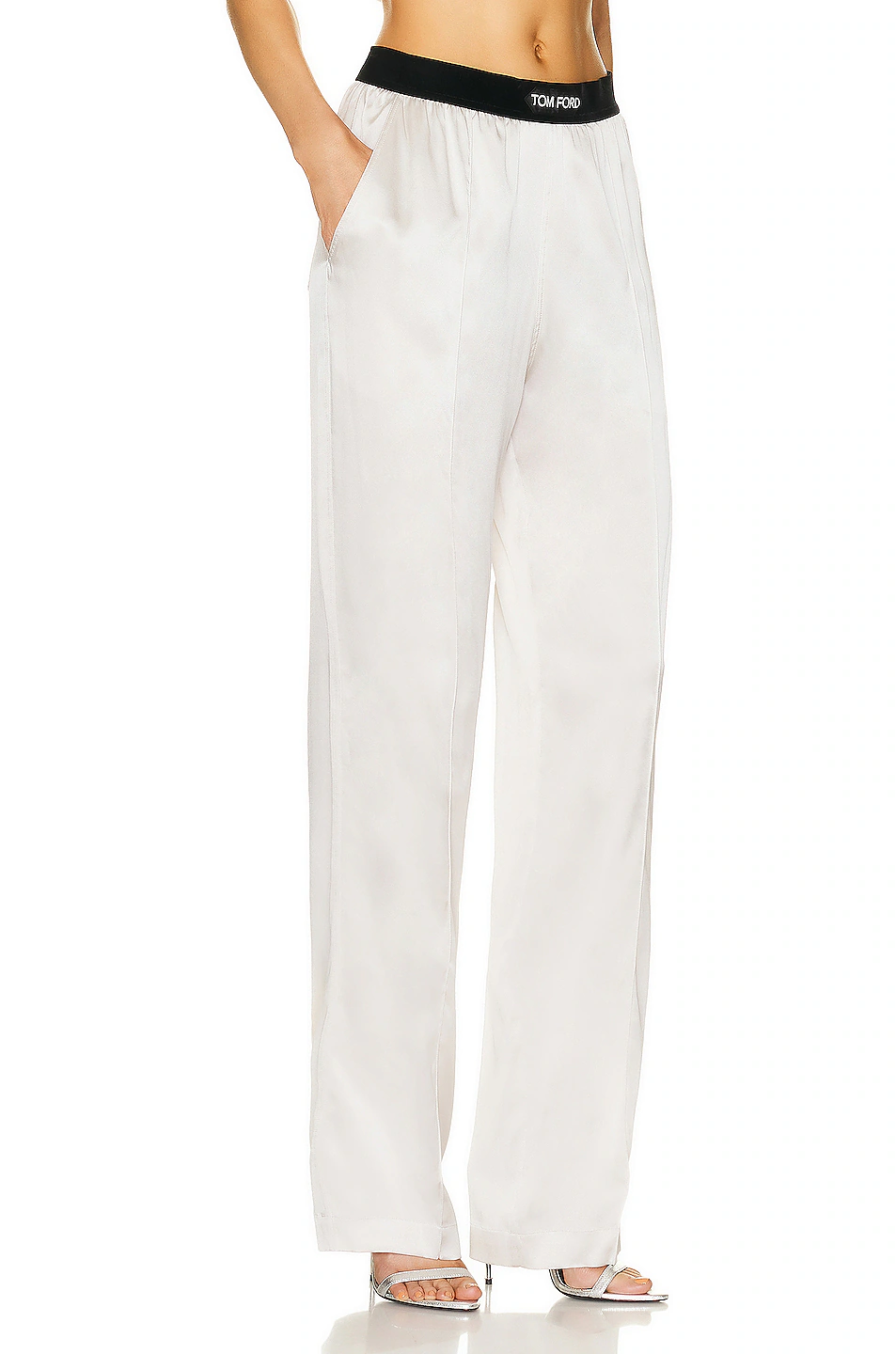 Silk Pj Pant Platinum