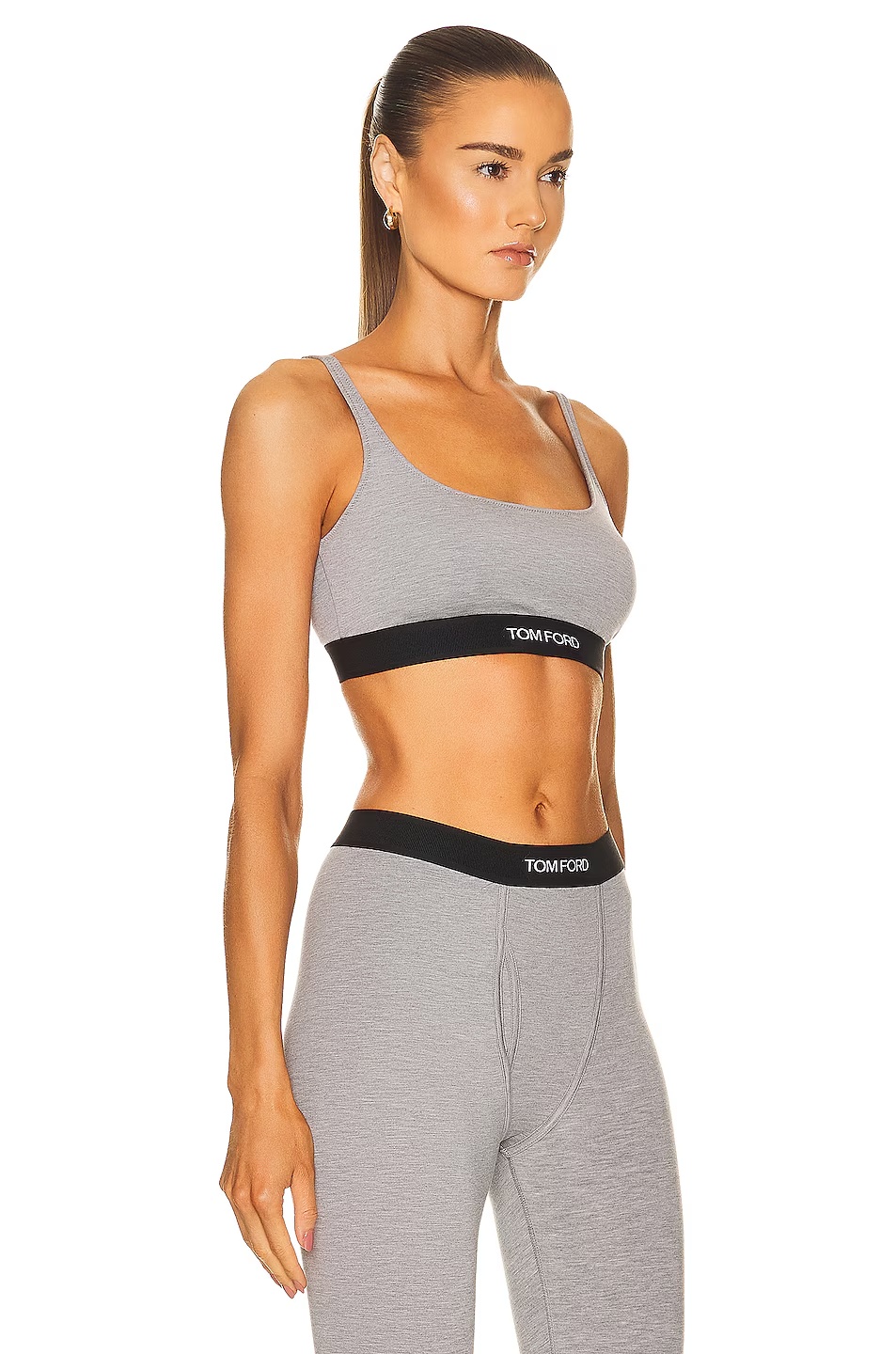 Signature Bralette Grey Melange