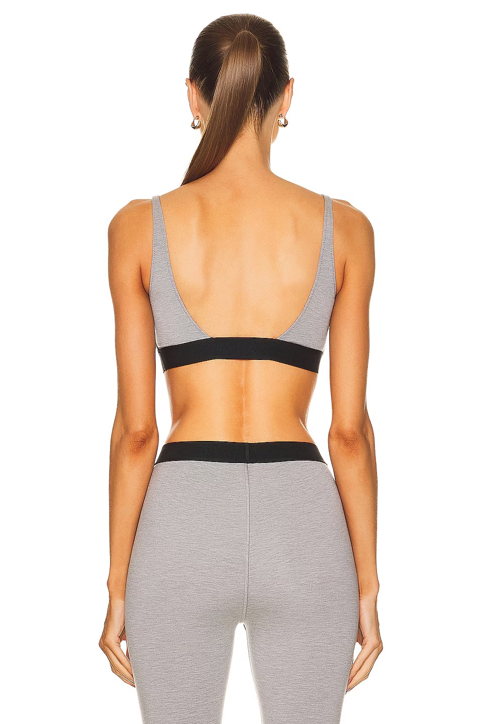 Signature Bralette Grey Melange