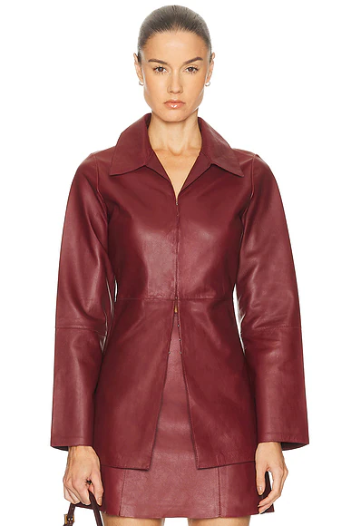 Alleys Shirt Cabernet