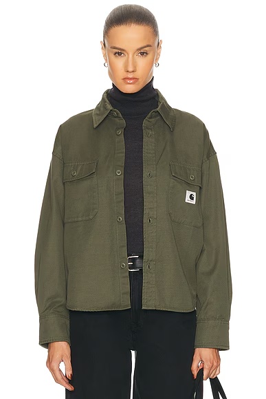 Kelly Shirt Jacket Leaf