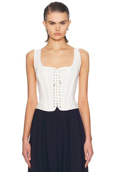 Kat Corset Top Cream