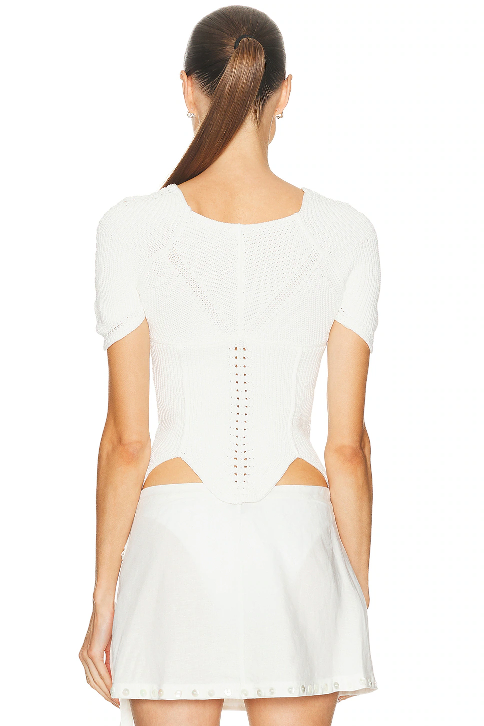 Eliza Top Off White