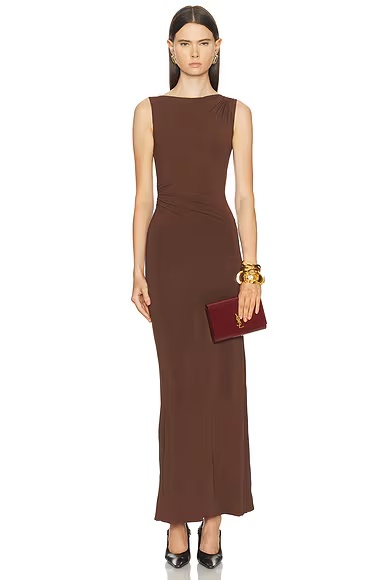 Magnolia Dress Chocolate