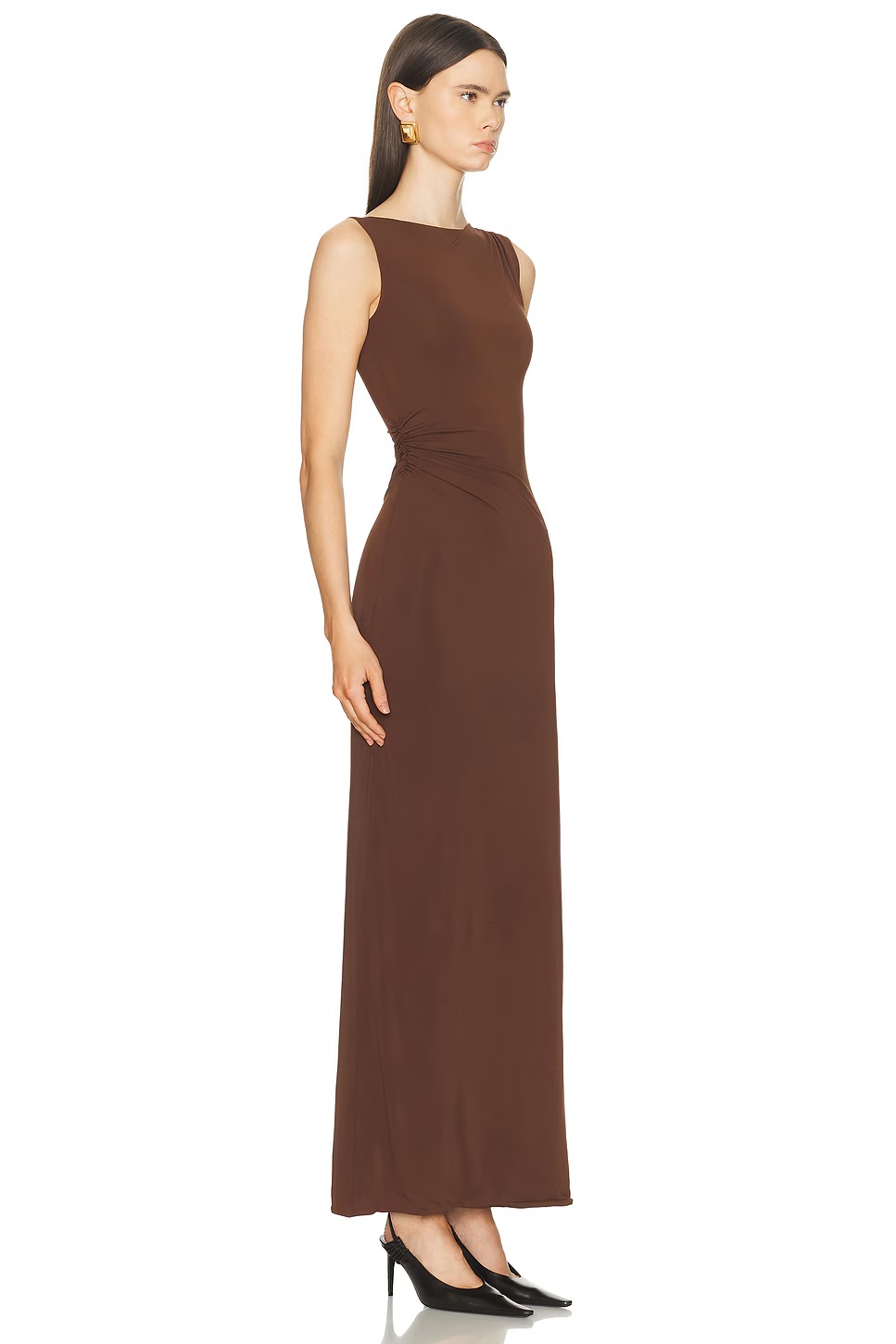Magnolia Dress Chocolate