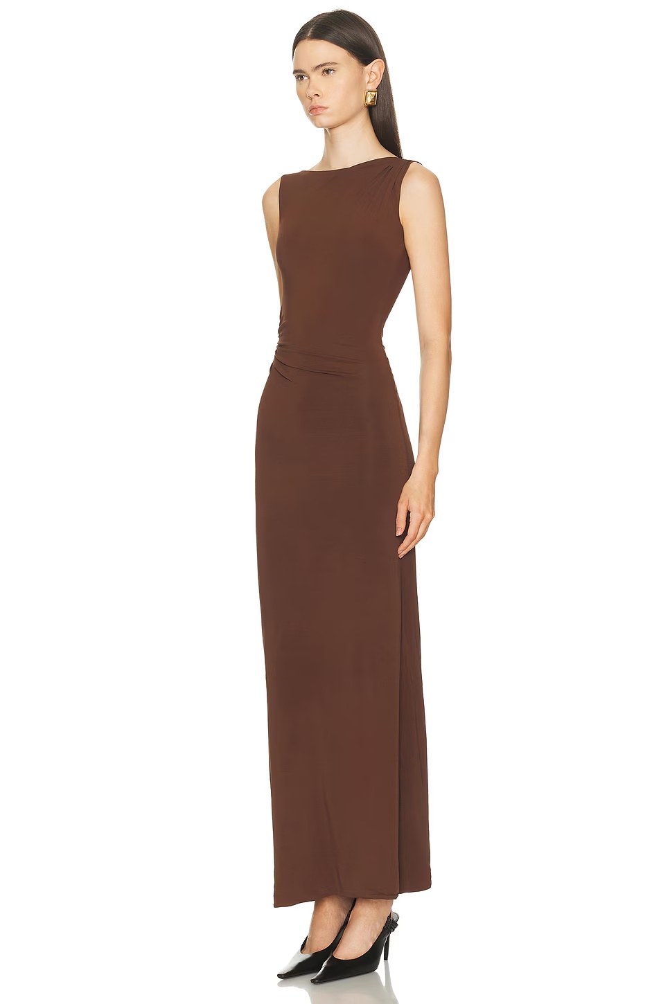 Magnolia Dress Chocolate