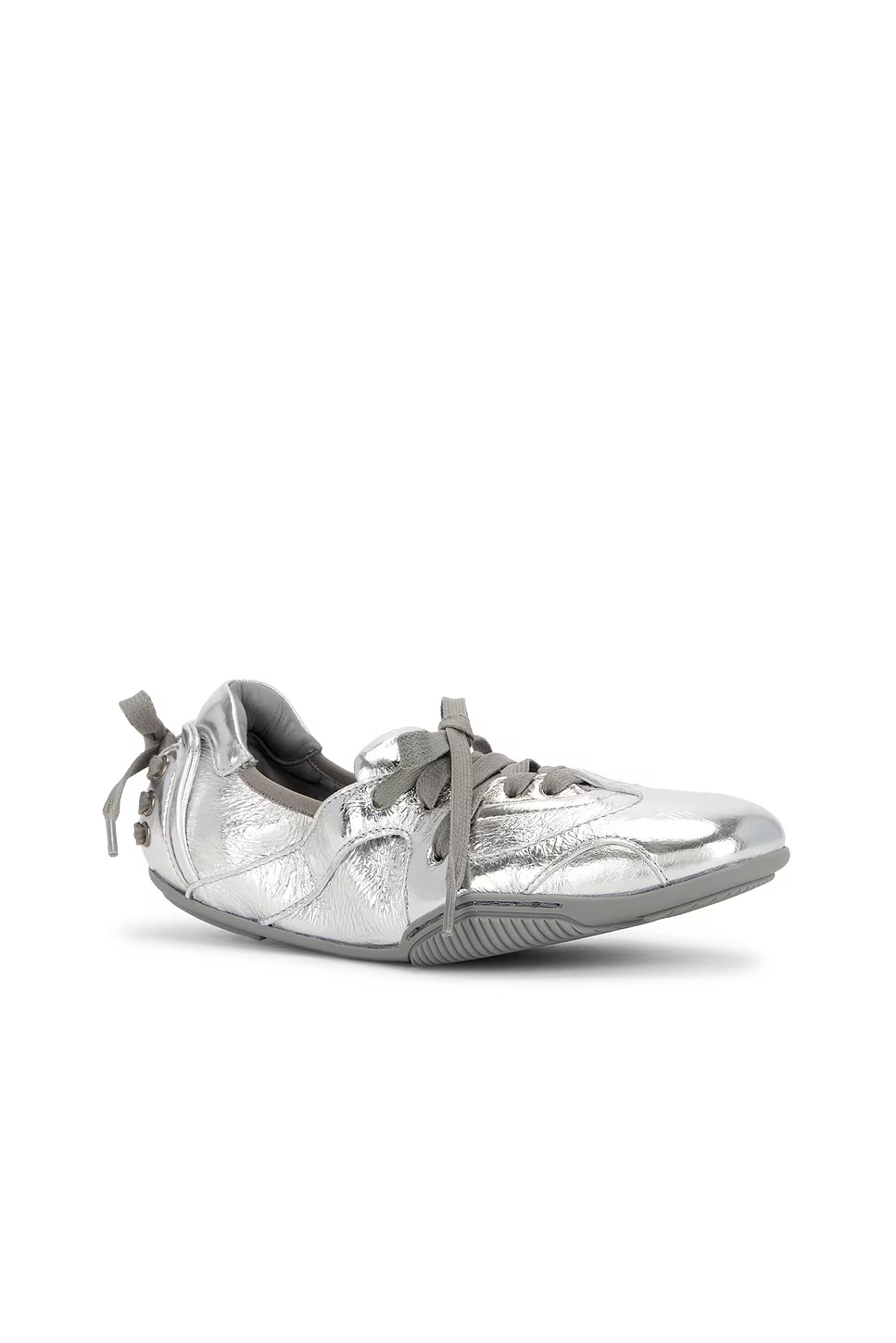 Bilaria Tracy Flat Silver & Grey