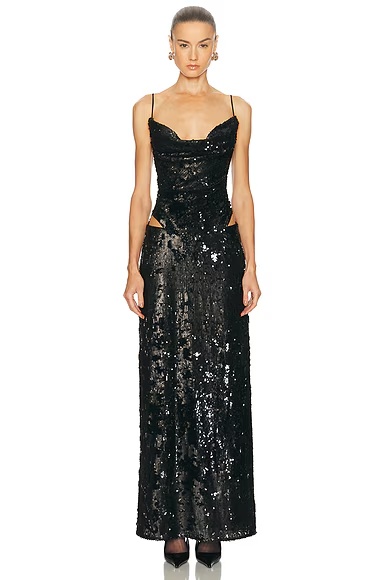 Ava Maxi Dress Black