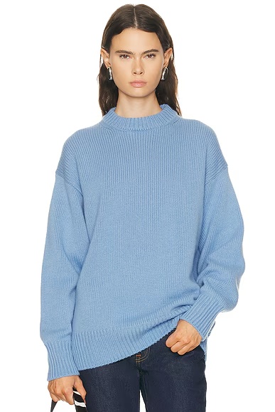 Ursa Cashmere Sweater Light Blue