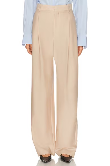 Mid Rise Trouser Khaki