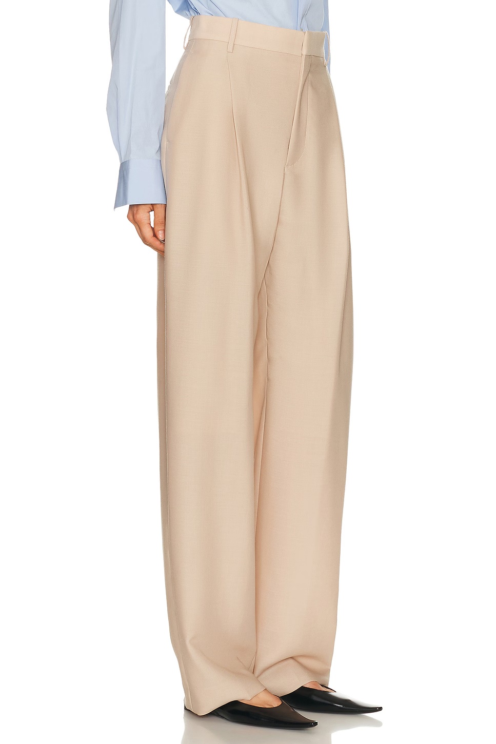 Mid Rise Trouser Khaki