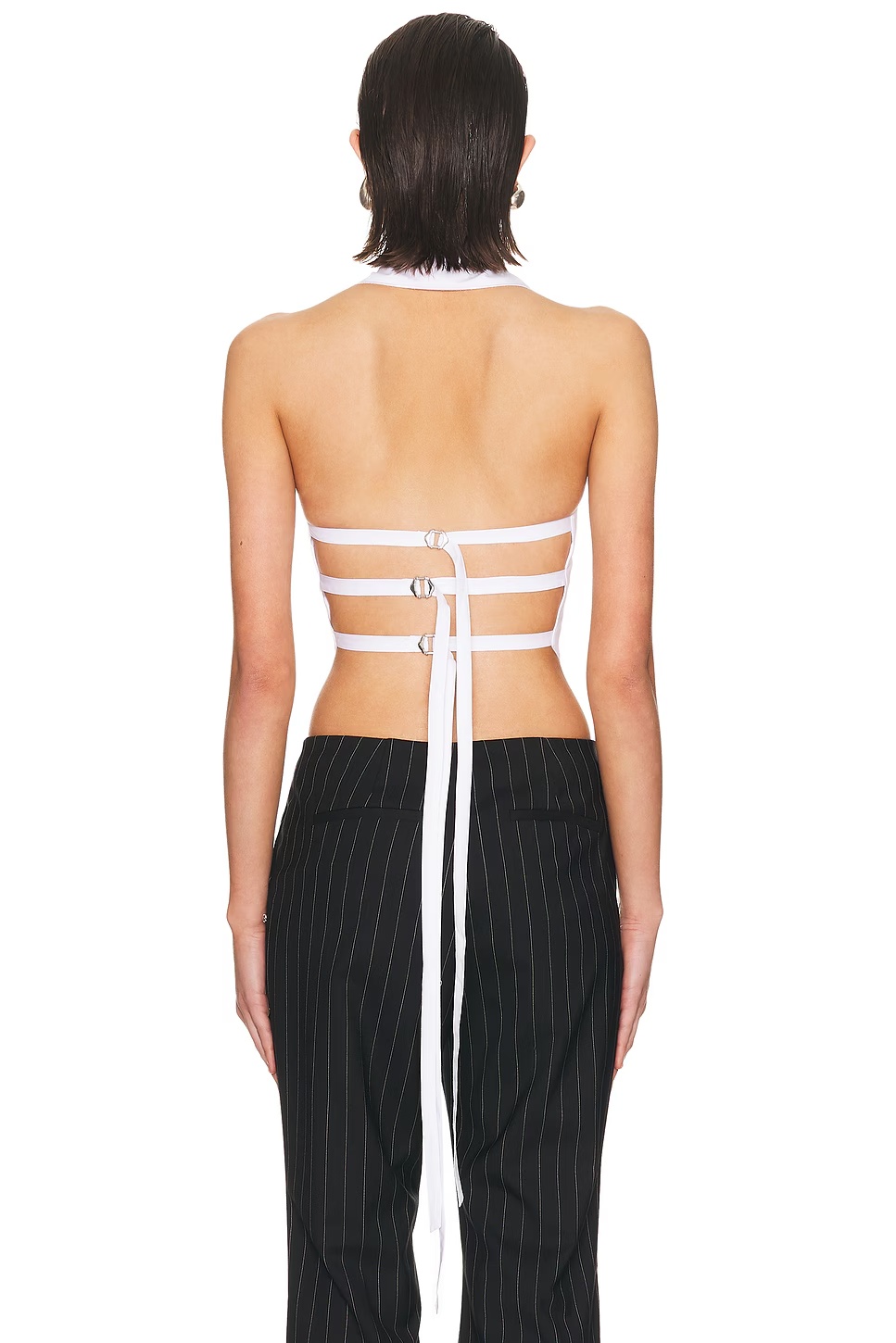 Sleeveless Top Natural White