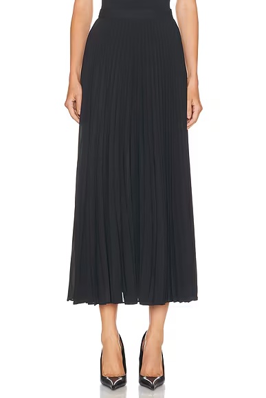 Pleated Skirt Black