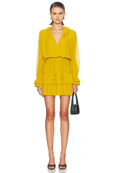 Sicily Dress Saffron