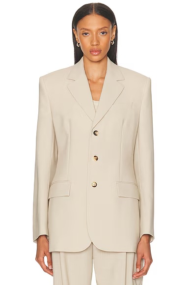 Light Longline Blazer Sand