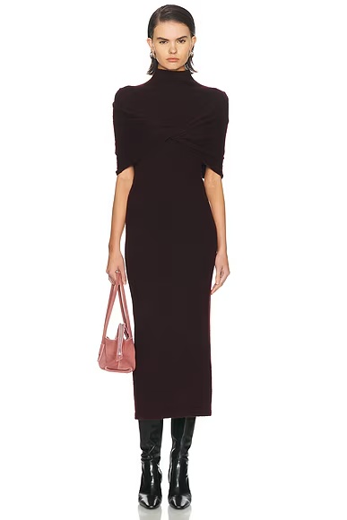 Wisteria Dress Merlot
