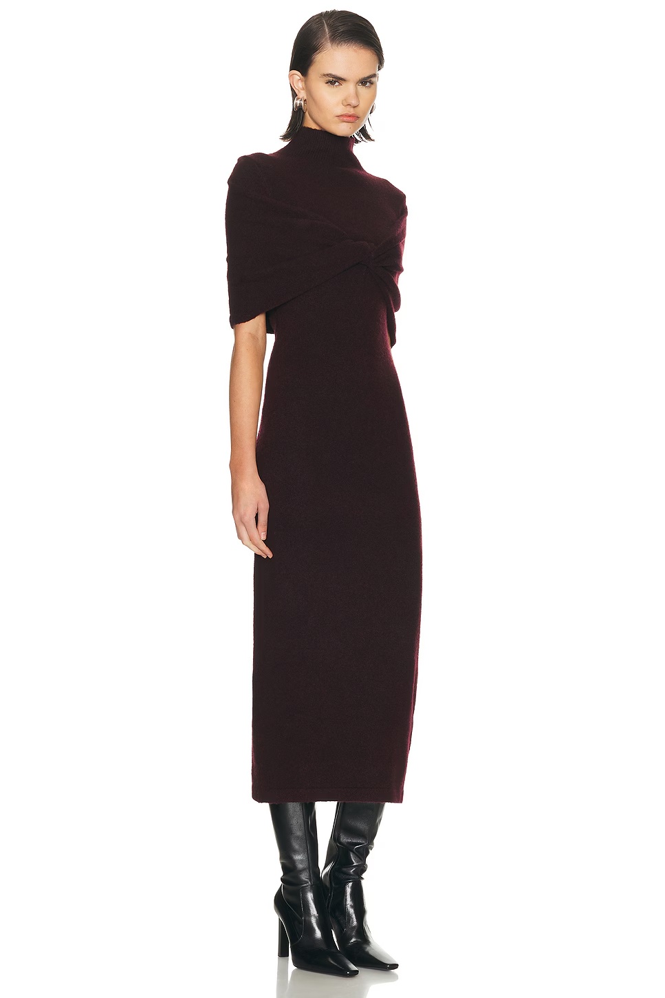 Wisteria Dress Merlot