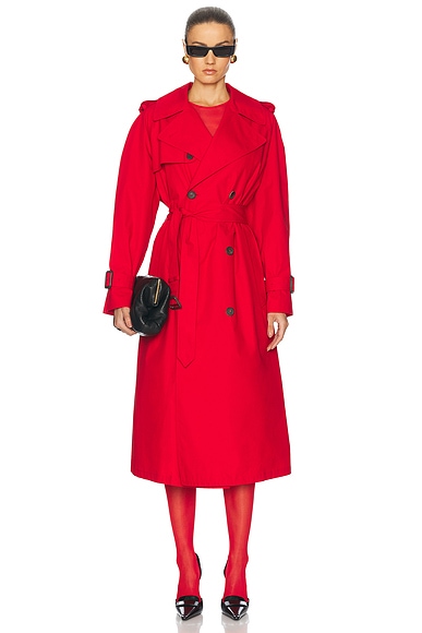 Trench Coat Red